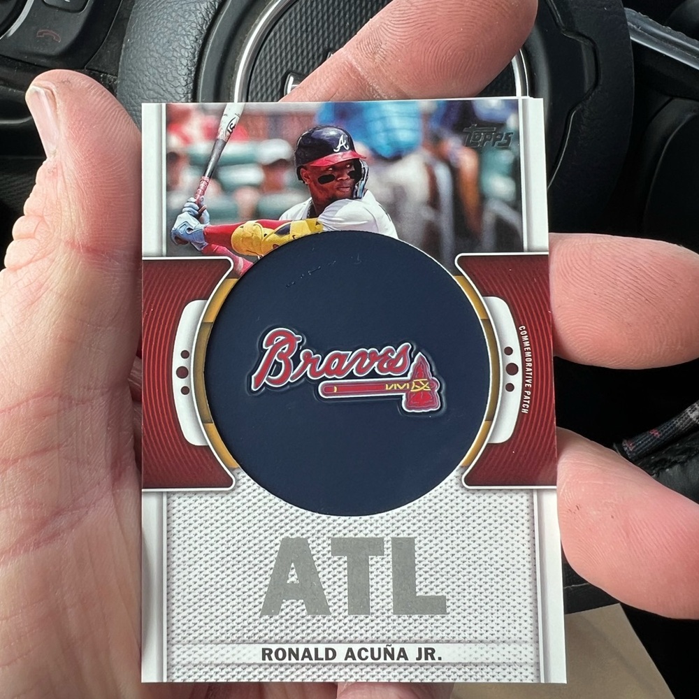 Ronald Acuna Jr patch card
